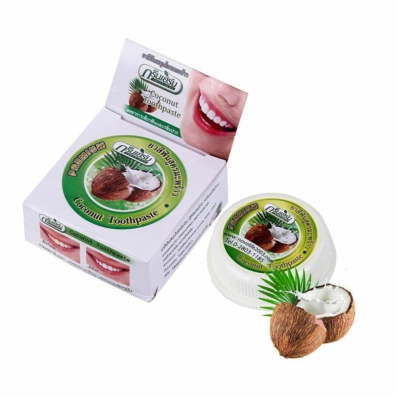 Green Herb Whitening Tooth Powder Allergic Antibacterial Toothpaste Oral Care Removal Yellow Stains Dentifrice Tooth Paste